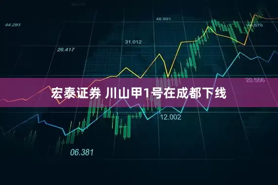 宏泰证券 川山甲1号在成都下线